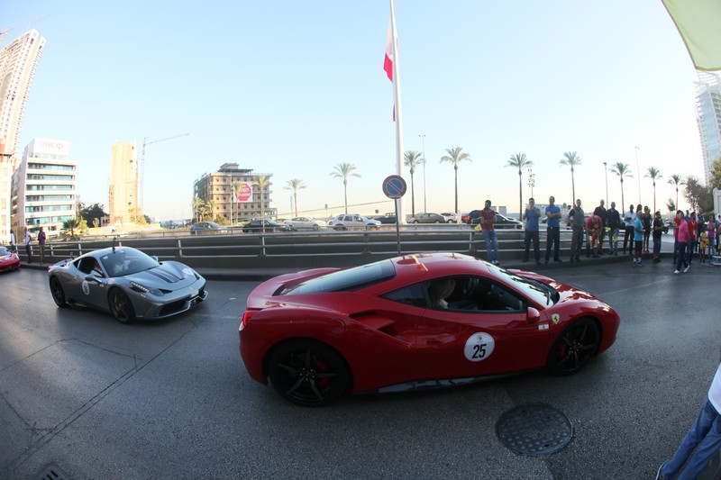Ferrari Panorama Lebanon 2016 Ride